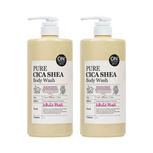 온더바디 퓨어시카 바디워시 화이트머스크 1000ml, 2개