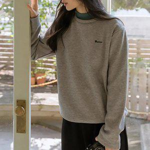 [JUST BETTER] 포그니 니트터치 핏고정 티셔츠