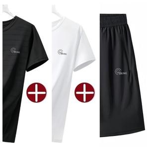 지비킹 스포츠 남여공용 기능성 드라이 쿨링 반팔 반바지 세트