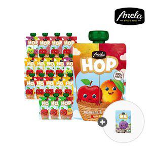 아넬라 짜먹는 퓨레 HOP타입 18팩+쌀과자 1봉 추가