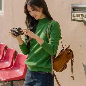 8컬러 베이직 반목니트