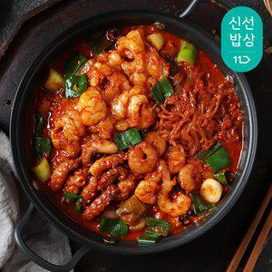 [프로즌] 8가지 재료, 부산식 원팩 낙곱새 2인분 2팩+2팩 (880g * 4팩)