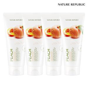 [네이처리퍼블릭] [4개묶음] 프레시 허브 클렌징폼 피치 170ml