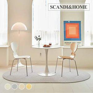 [S급리퍼] 먼지없는 크림투톤 단모 러그 사계절 카페트 타원형 아치형 3size