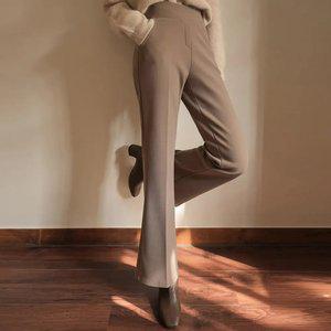 뱃살커버 기모 부츠컷슬랙스