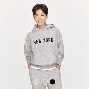 [지오다노주니어] 03025941 브러시드 테리 후드 맨투맨