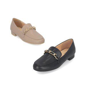 엘칸토 마쯔 여성 체인 로퍼 2cm LCWD35M339