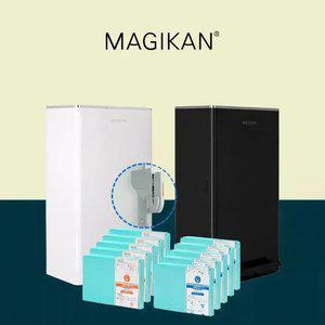 [오늘출발] 매직캔 히포2크롬(오토실링)+리필10개 냄새차단 휴지통