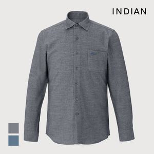 [INDIAN] 코튼블랜드 솔리드 셔츠_MIUNLYW9161