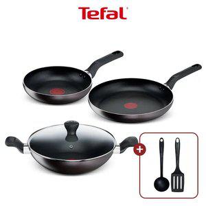 [테팔] 퍼펙트 브라운 프라이팬 멀티 4종+비앤비뉴 국자&뒤집개