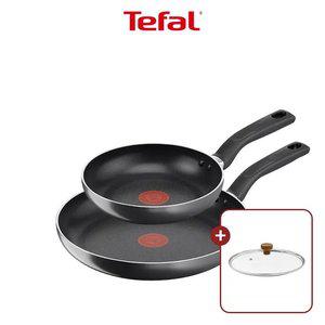 [테팔] 쿡이지 프라이팬 2종 (팬20+팬28) +우드뚜껑28