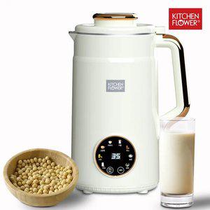 맘스쿡 두유제조기 1.2L 대용량 304스텐 5중 입체칼날 예약기능 죽 두유 콩물 이유식