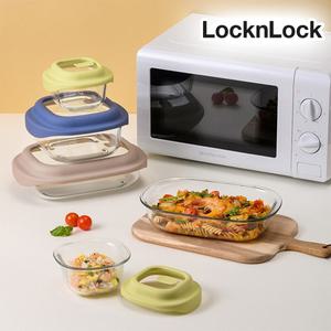 락앤락 바로한끼 간편조리 전자레인지 용기 3종 전자렌지 찜기 유리 캐서롤 실리콘 냄
