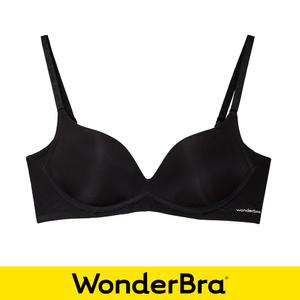 [Wonderbra]원더브라  일체형 볼륨 백리스 노와이어 브라 블랙 WBWBR5M55T