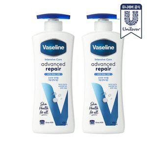 NEW 바세린 바디로션 어드밴스드 400ml 2개