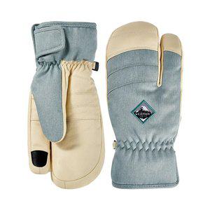 루디스 컴포트핏 LUP01UG05 민트 데님 스키 보드 삼지 방한 장갑