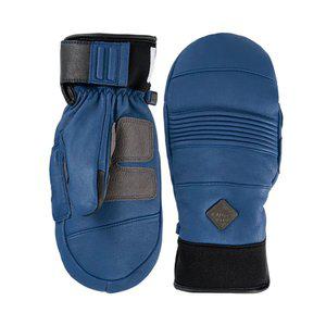루디스 포쉬 LUP01MG04 네이비 스키 보드 벙어리 방한 가죽 장갑