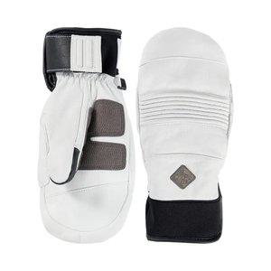 루디스 포쉬 LUP01MG04 화이트 스키 보드 벙어리 방한 가죽 장갑