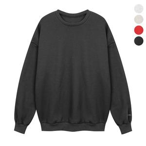 바닐라비 소매 자수 오버핏 기모 맨투맨 V2