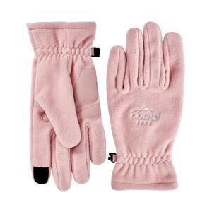 루디스 베이직 LUP01UG02 핑크 심플 플리스 방한 장갑