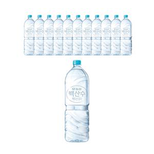 농심 백산수 유/무라벨 랜덤 2L, 12개