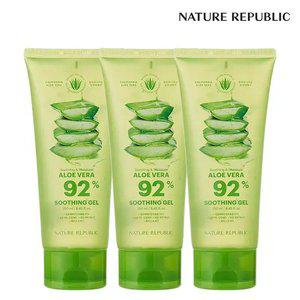 [즉할50%+다운10%] 수딩 앤 모이스처 알로에베라 수딩젤 250ml (튜브) 3개