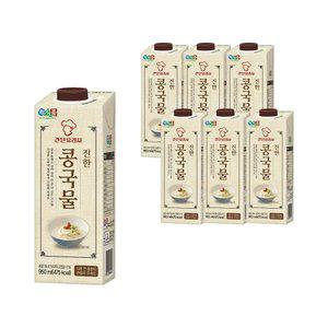 정식품 간단요리사 진한 콩국물 950ml 6팩