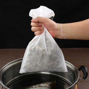 부직포거름망 100개세트 국물팩 중탕 육수 일회용 한약 다시팩 다시백 약보자기 약팩