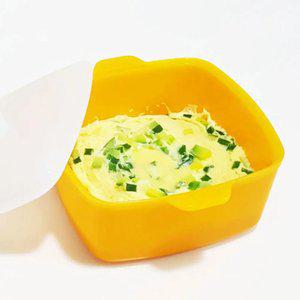 헤스타 국산 실리콘 사각 냄비 전자레인지 식세기 가능 간단요리 도시락통 열탕소독 계