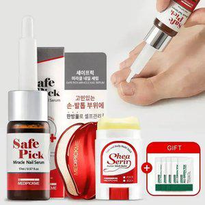 문제성 손발톱버블 영양제 [약국판매동일] 메디픽미 세이프픽 미라클 네일세럼 17ml