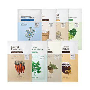 [스킨푸드][쿠폰가9,640원][택1]수분&보습&진정 마스크팩 8종 10매
