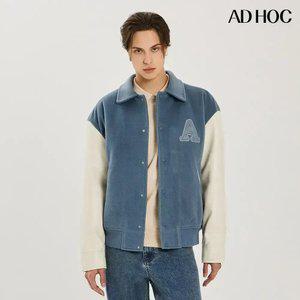 [애드호크] 남여공용 배색 바시티 점퍼(HZAUJ82)