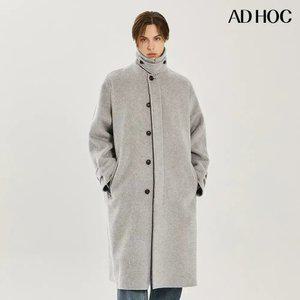 [애드호크] 남여공용 세미 오버핏 발마칸 코트(HZAHC90)