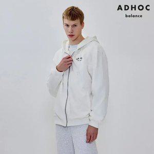 [애드호크] 남여공용 베이직 양털 후드 집업(HYAUJ91)