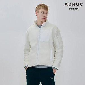 [애드호크] 남성 양털 하이넥 집업 점퍼(HYAUJ11)