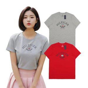 타미힐피거 남녀공용 월계관 반팔