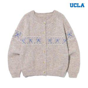 [UCLA] 여성 리본 보카시 버튼 카디건(UBBGDA1)