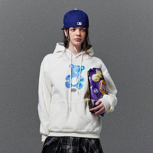 [기모] 테디 베어 포 키즈 카모 그래픽 후드_아이보리