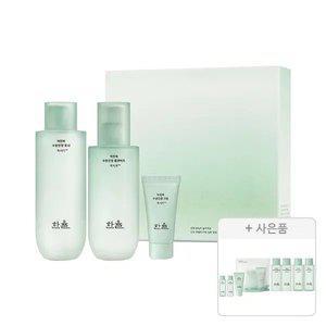 한율 어린쑥수분진정2종세트, 1개+증정(어린쑥 3종 키트, 1개+플루이드 18ml, 2개+토너
