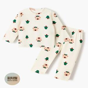 유니프랜드 그린루돌프 수면잠옷 아동 유아 실내복 파자마세트