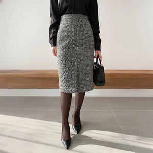 (뮬랑) M. 니즈 부클 슬릿 스커트 (3col)[스커트C0227H153]