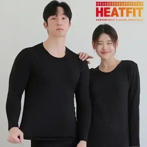 히트핏 베이직 남자 여자 기모 내복 내의 상하세트 보온