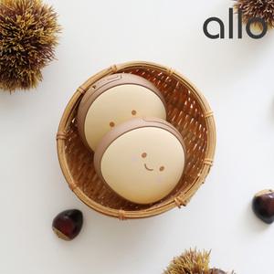 알로코리아 충전식 미니 휴대용 손난로 핫팩 USB 휴대용 아뜨뜨 알밤 손난로 보조배터