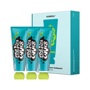쿤달 구취&충치케어 딥 브레스커버 치약 100g, 3구, 머스캣민트,1개