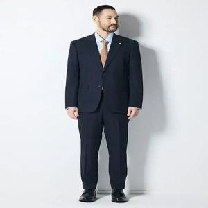 [STCO] 네이비 클래식핏 자스페 체크 수트셋업-SSJTC53CCN_SSLTC53CCN