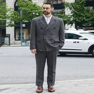 [STCO] Easy-Care Double-Breasted 수트셋업 (더블클래식)-SSJUD52DCH_SSLUD52CCH