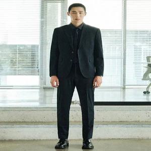 [STCO] Motion-Free 시그니쳐 수트 셋업 네이비 (슬림핏)-SSJUCB2SSN_SSLUCB2SSN