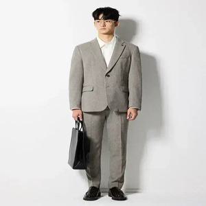 [STCO] 사방스판 홈스펀 셋업 투톤베이지 (슬렌더핏)-SEJUC01CSD_SEPUC01TSD