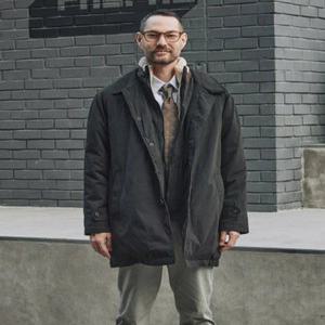 [DIEMS]파일럿 다운 코트_카키 (세미오버핏)-DCTTD01CSK