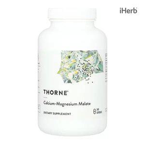 [아이허브] 쏜리서치 칼슘-마그네슘 말산염, 캡슐 240정 Thorne Research Calcium Mag